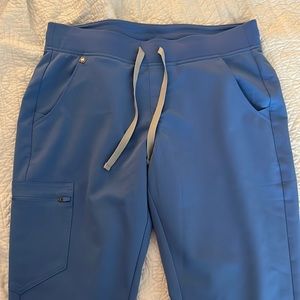 FIGS Women’s Zamora Jogger Scrub Pants - Ceil blue - Medium